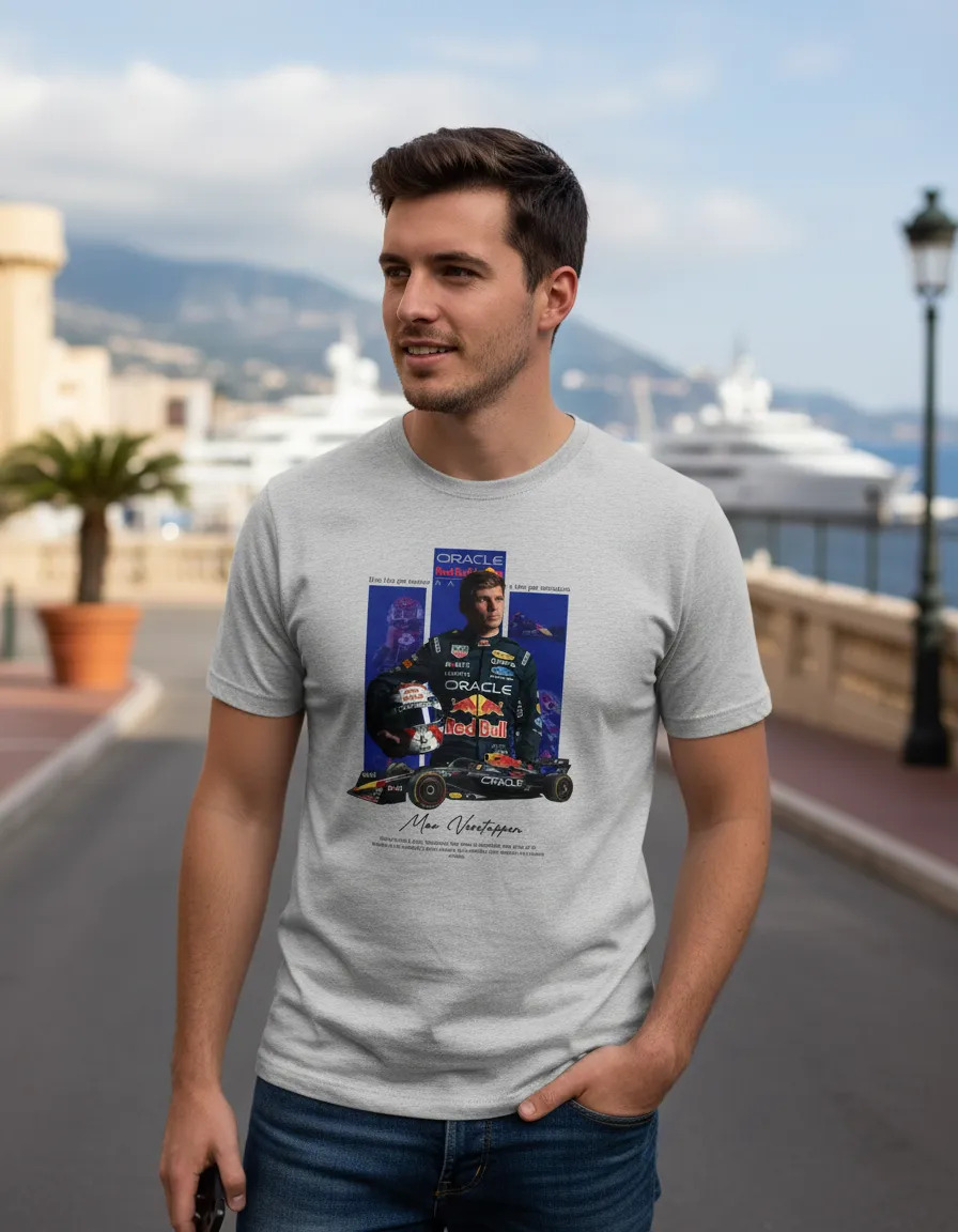 Remera: F1 2026 Max Verstappen Red Bull Memoestampados - Imagen 4