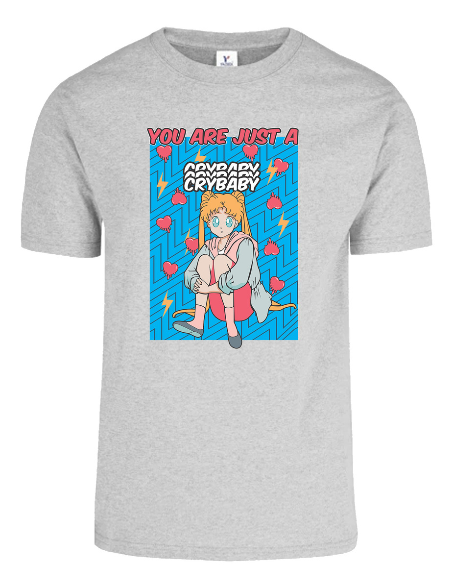 Remera: You Are Just Cry Baby Sailor Moon Memoestampados - Imagen 18