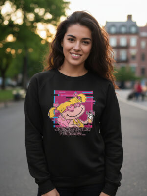 Buzo Joven Endeudada Y Fabulosa Memoestampados