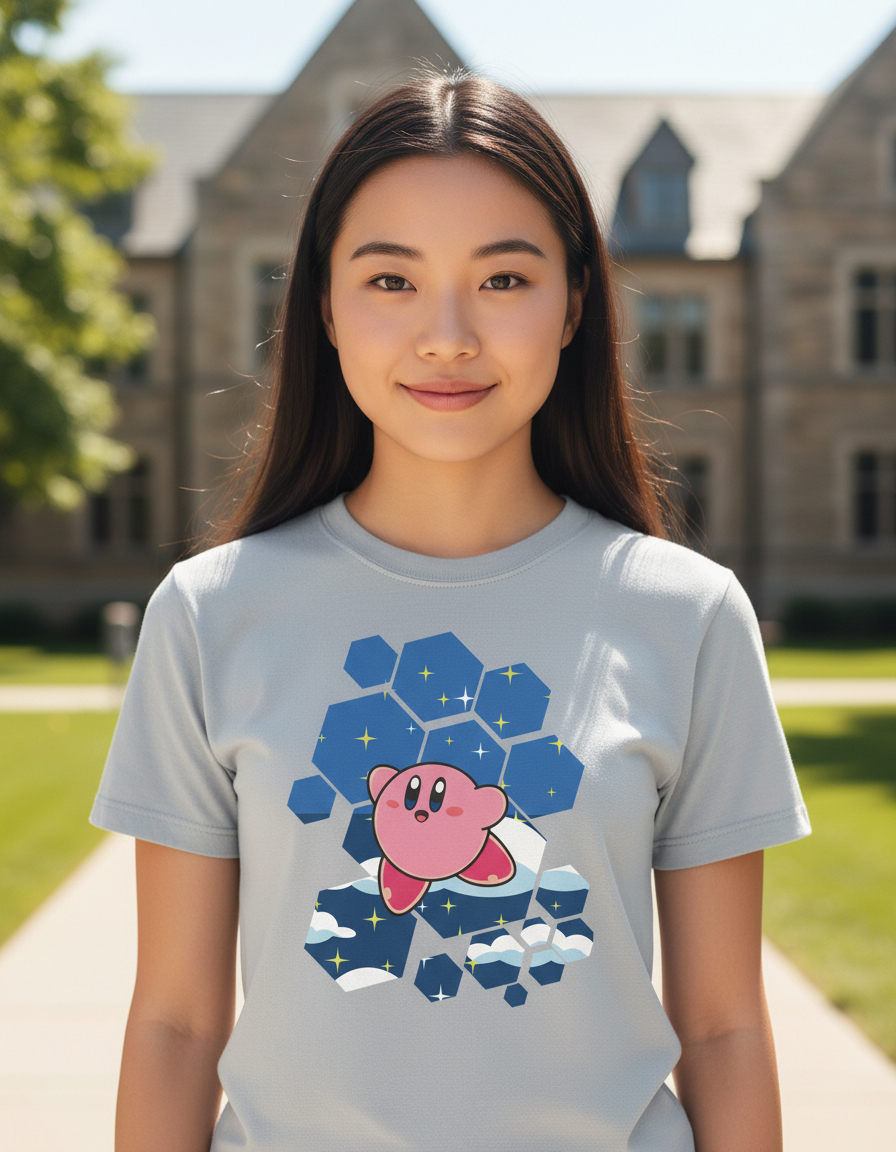 Remera: Kirby Geométrico Memoestampados - Imagen 15