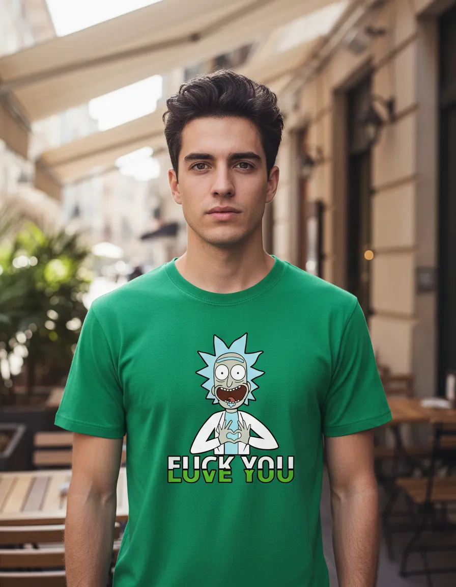 Remera: Rick Love Fuck You Memoestampados - Imagen 25