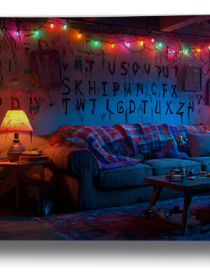Cuadro 645 Stranger Things 70x100 Mdf Memoestampados