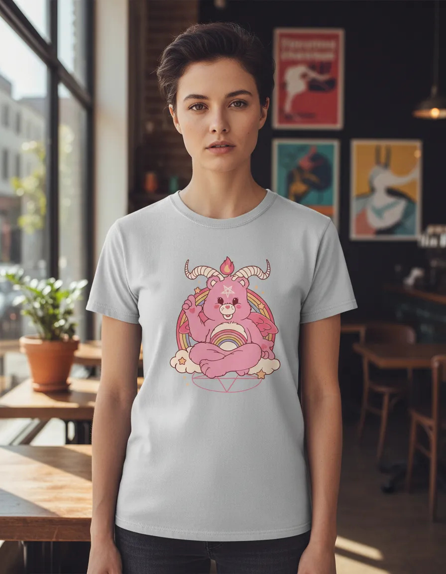 Remera: Bearphomet Memoestampados - Imagen 13