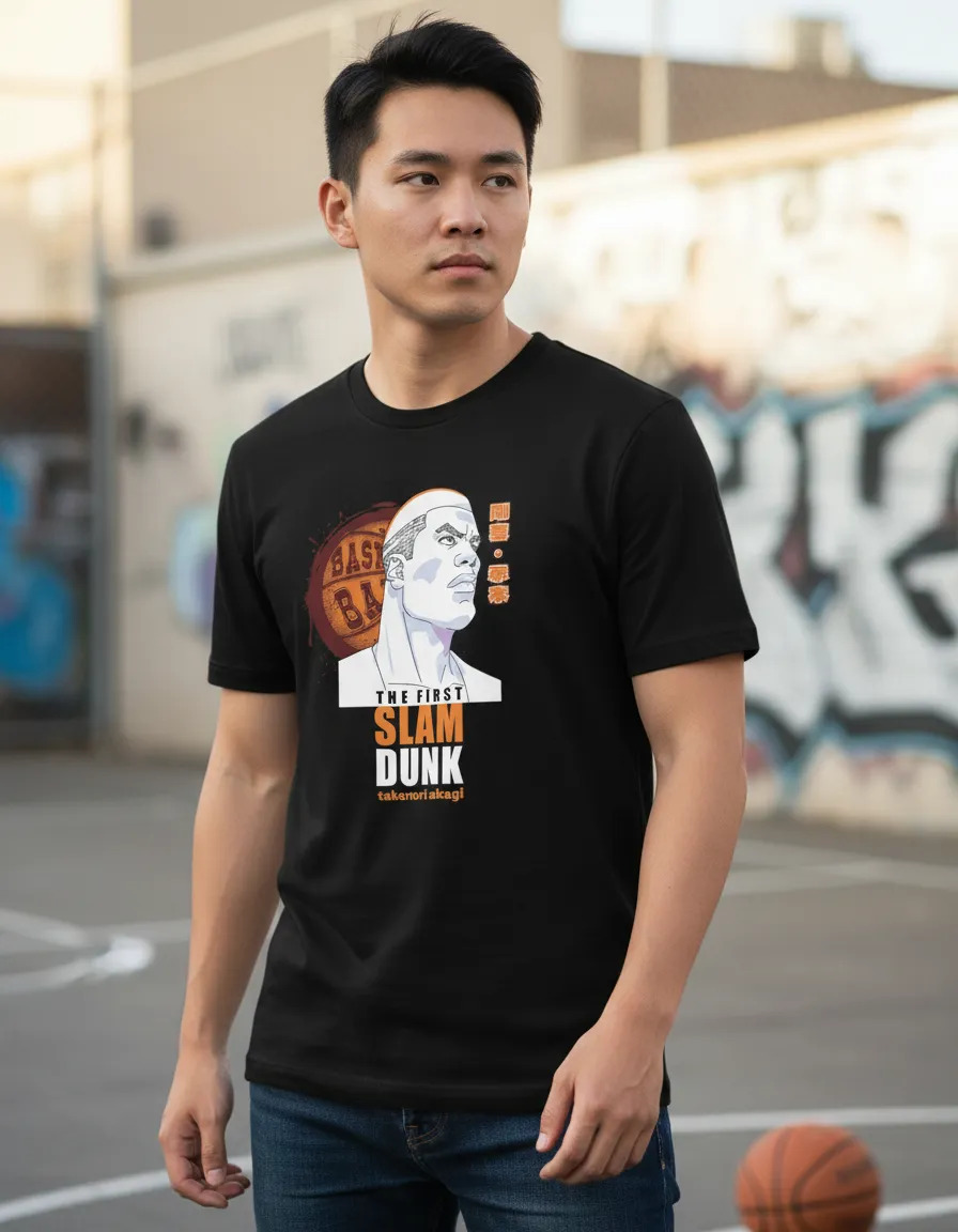Remera: Takenori Akagi Slam Dunk Memoestampados