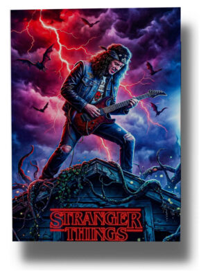 Cuadro 649 Stranger Things 70x100 Mdf Memoestampados