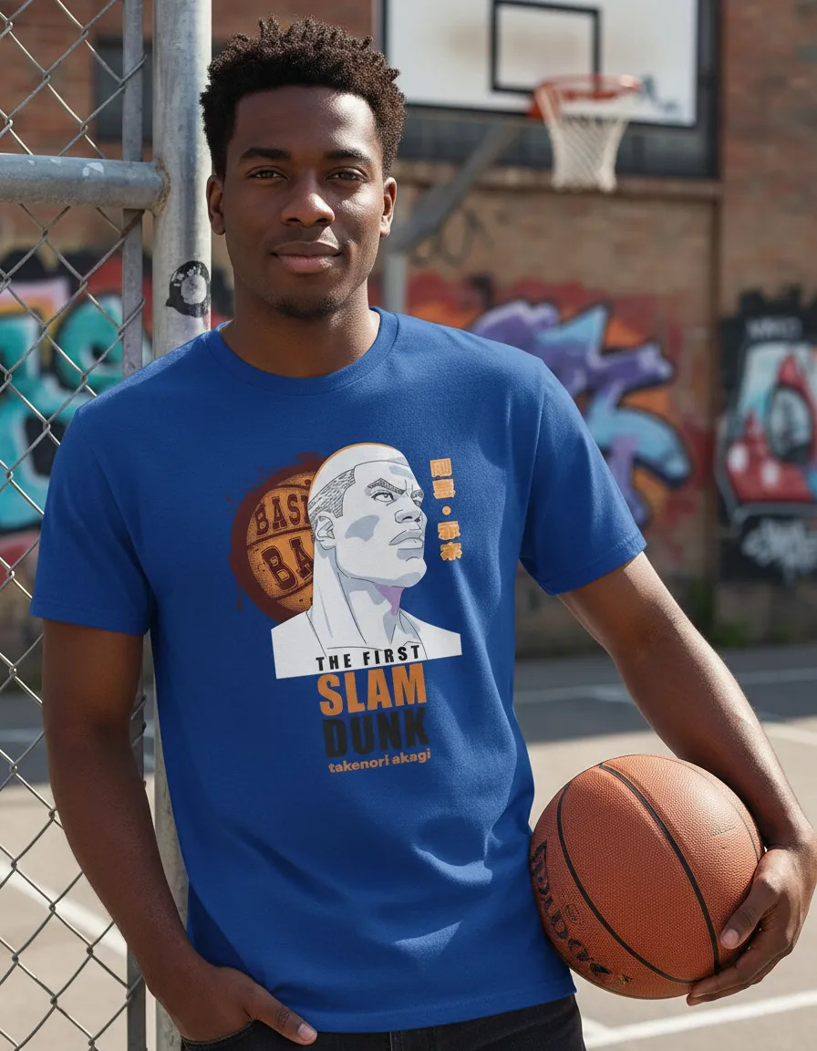 Remera: Takenori Akagi Slam Dunk Memoestampados - Imagen 11