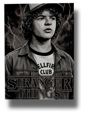 Cuadro 646 Stranger Things 40x53 Mdf Memoestampados