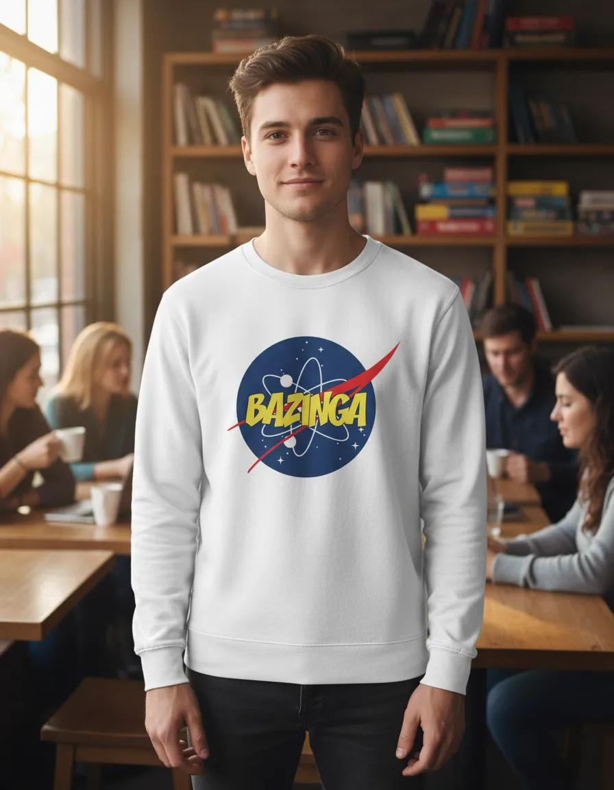 Buzo Bazinga Nasa Memoestampados - Imagen 5