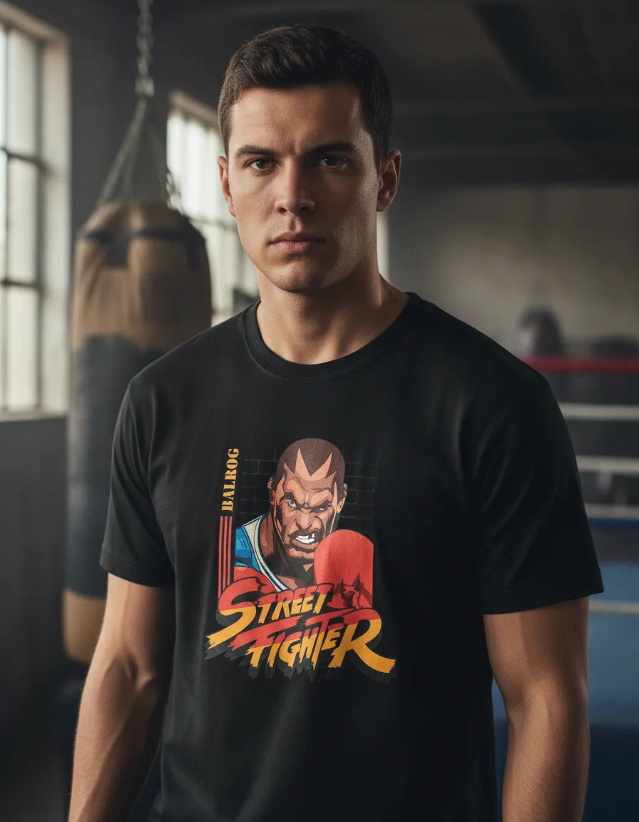 Remera: Balrog Street Fighter Memoestampados