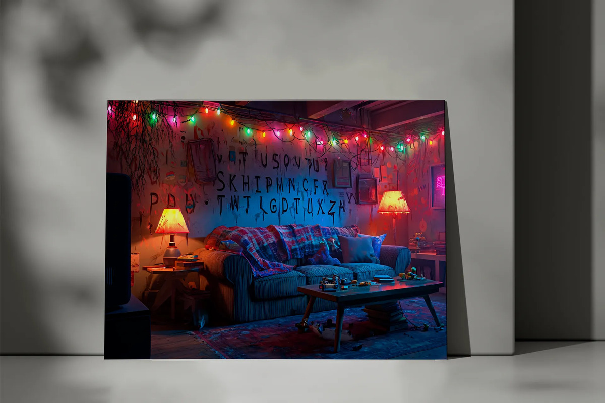 Cuadro 645 Stranger Things 70x100 Mdf Memoestampados - Imagen 3