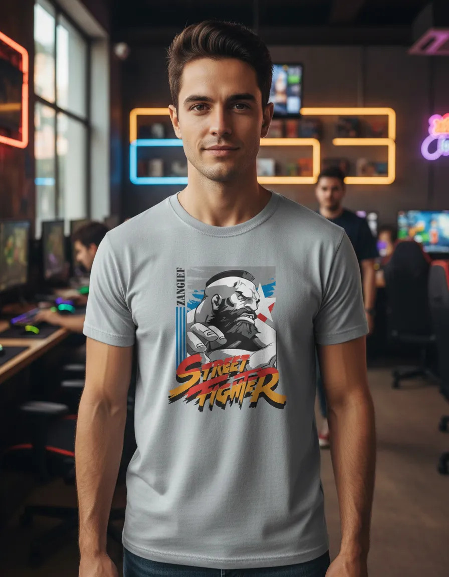 Remera: Zangief Street Fighter Memoestampados - Imagen 13