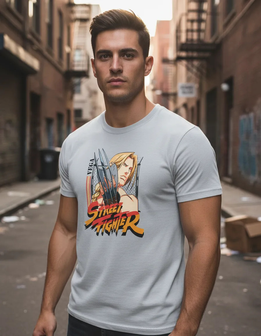 Remera: Vega Street Fighter Memoestampados - Imagen 15