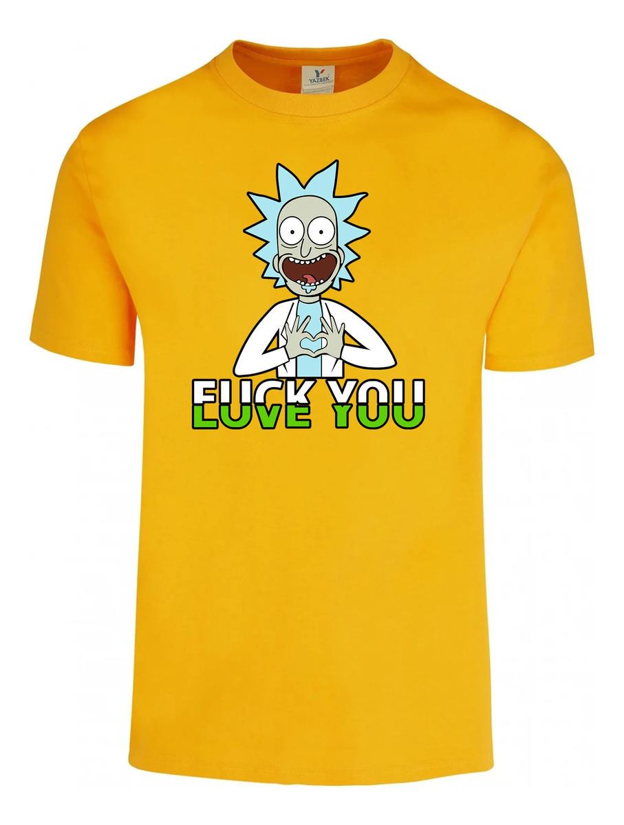 Remera: Rick Love Fuck You Memoestampados - Imagen 6