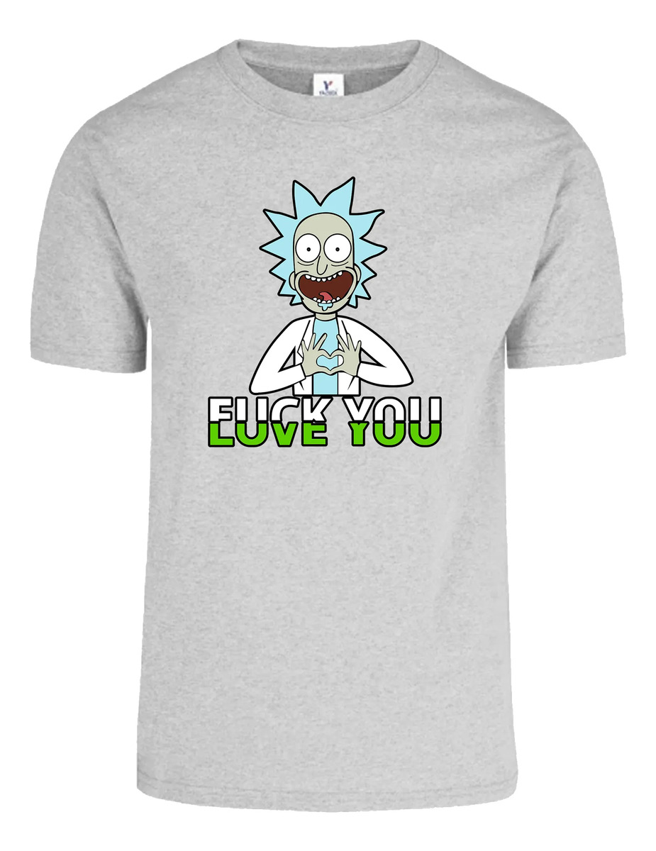 Remera: Rick Love Fuck You Memoestampados - Imagen 18