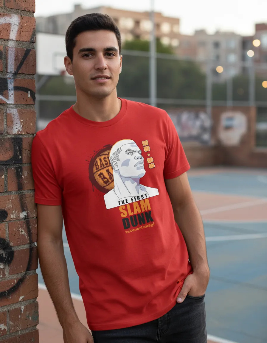 Remera: Takenori Akagi Slam Dunk Memoestampados - Imagen 19