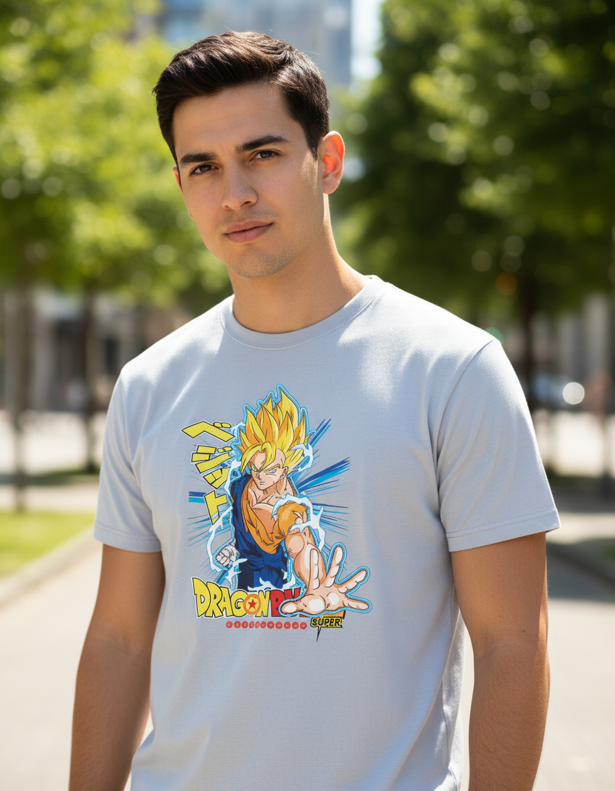Remera: Vegeta 01 Memoestampados - Imagen 15
