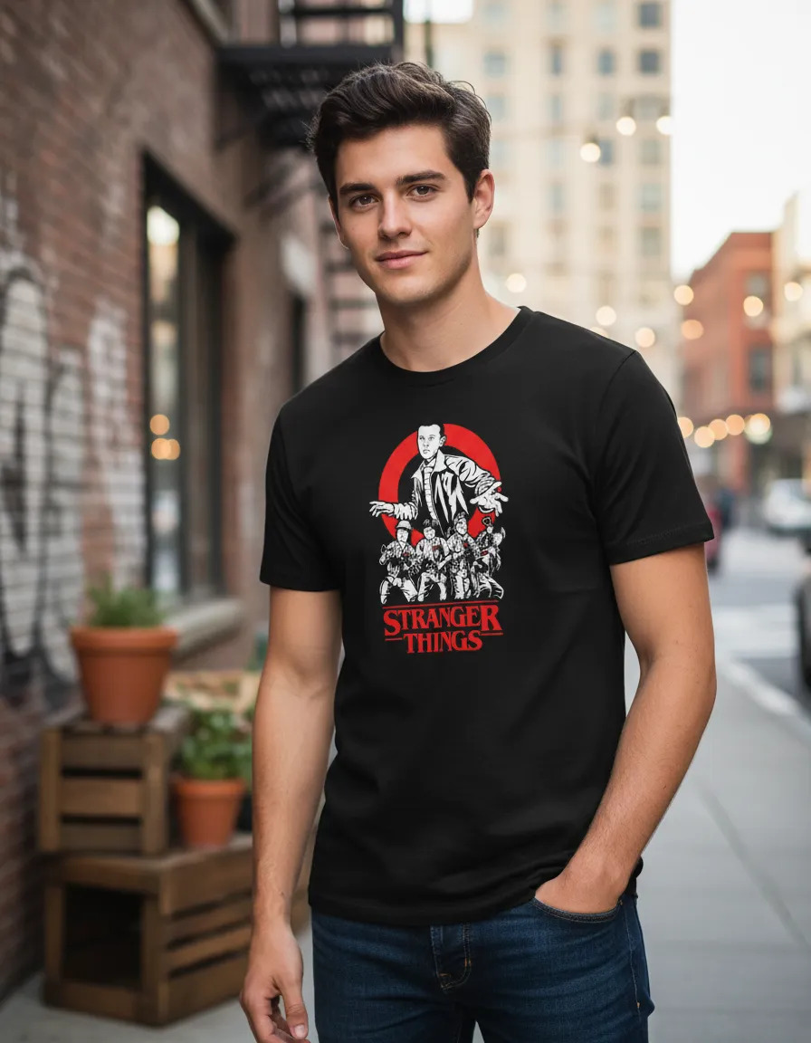 Remera: Stranger Things 03 Memoestampados - Imagen 4