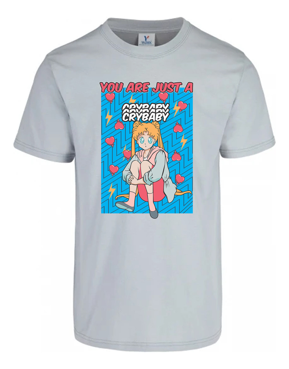 Remera: You Are Just Cry Baby Sailor Moon Memoestampados - Imagen 14