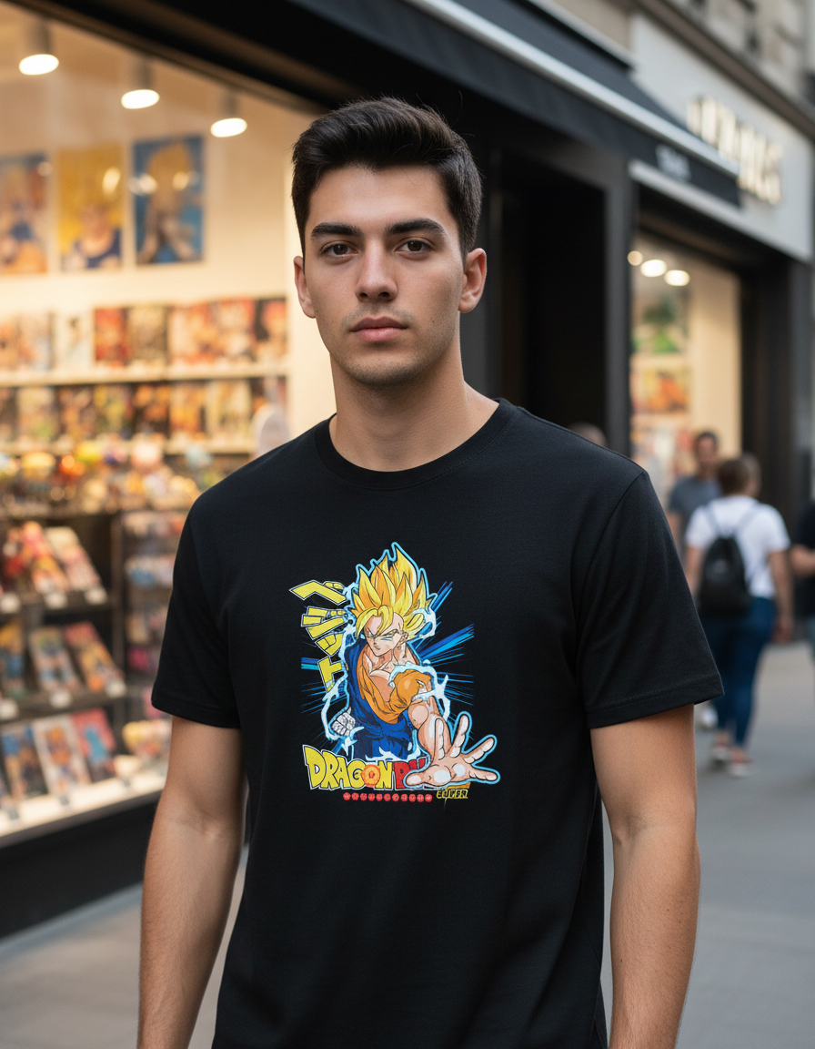 Remera: Vegeta 01 Memoestampados - Imagen 3