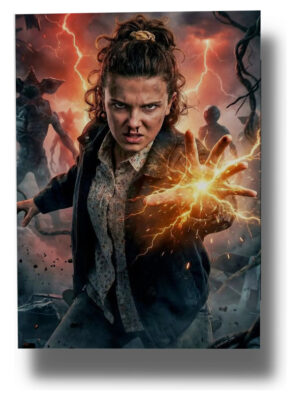 Cuadro 651 Stranger Things 50x70 Mdf Memoestampados