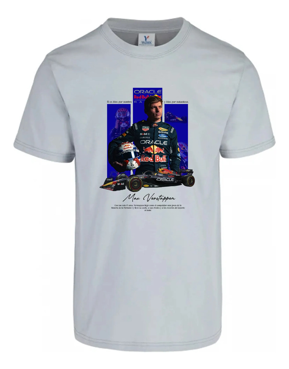 Remera: F1 2026 Max Verstappen Red Bull Memoestampados - Imagen 5