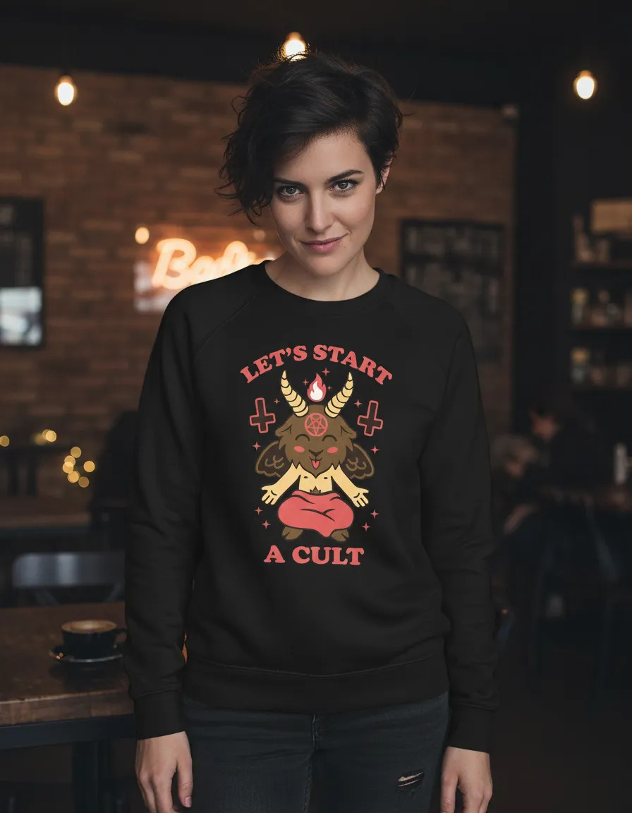 Buzo Baphy-let_s Star A Cult Memoestampados - Imagen 3