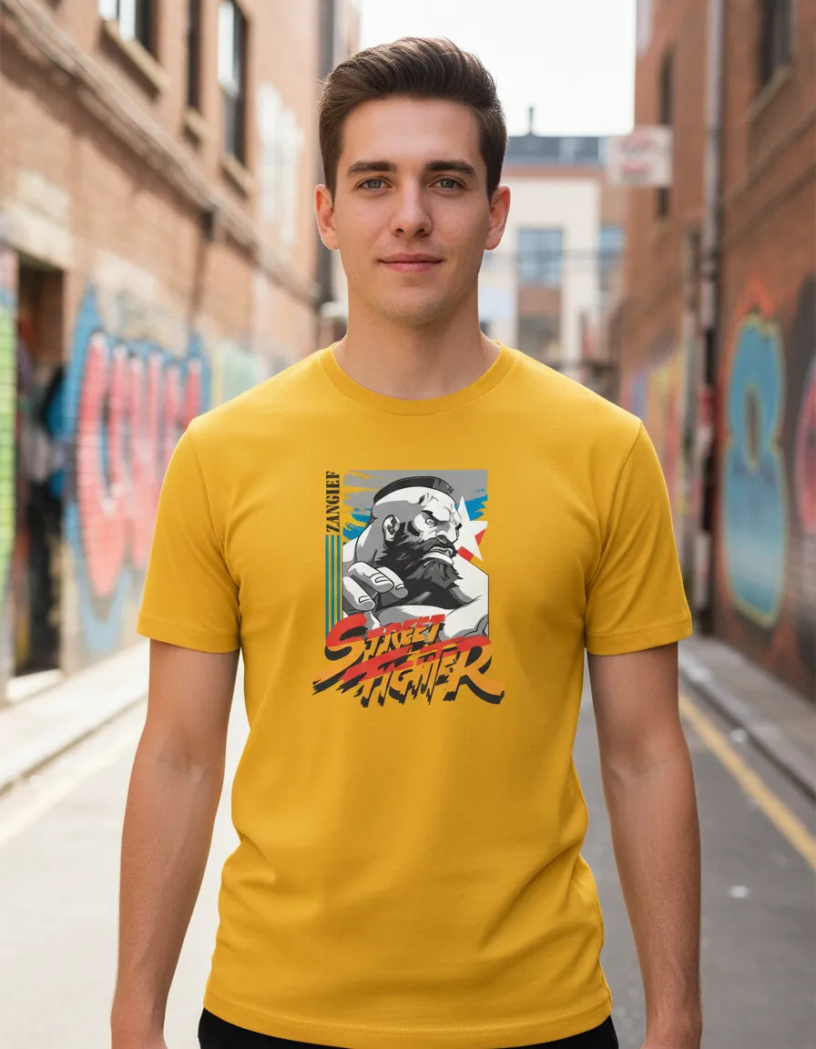 Remera: Zangief Street Fighter Memoestampados - Imagen 5