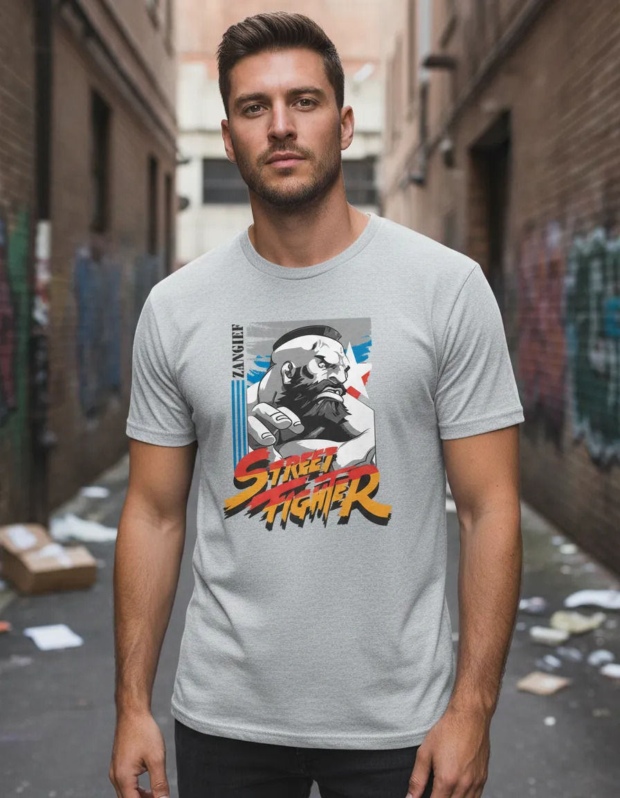 Remera: Zangief Street Fighter Memoestampados - Imagen 17