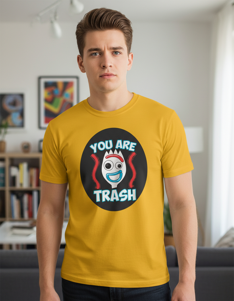 Remera: You Are Trash Memoestampados - Imagen 5