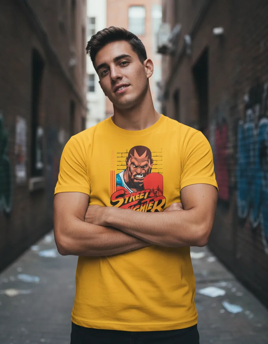 Remera: Balrog Street Fighter Memoestampados - Imagen 5