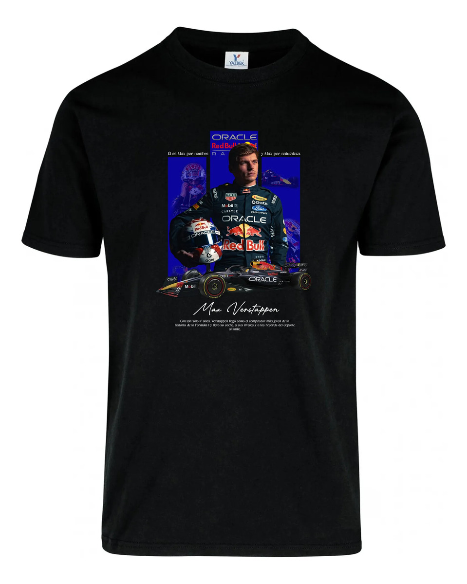 Remera: F1 2026 Max Verstappen Red Bull Memoestampados - Imagen 2