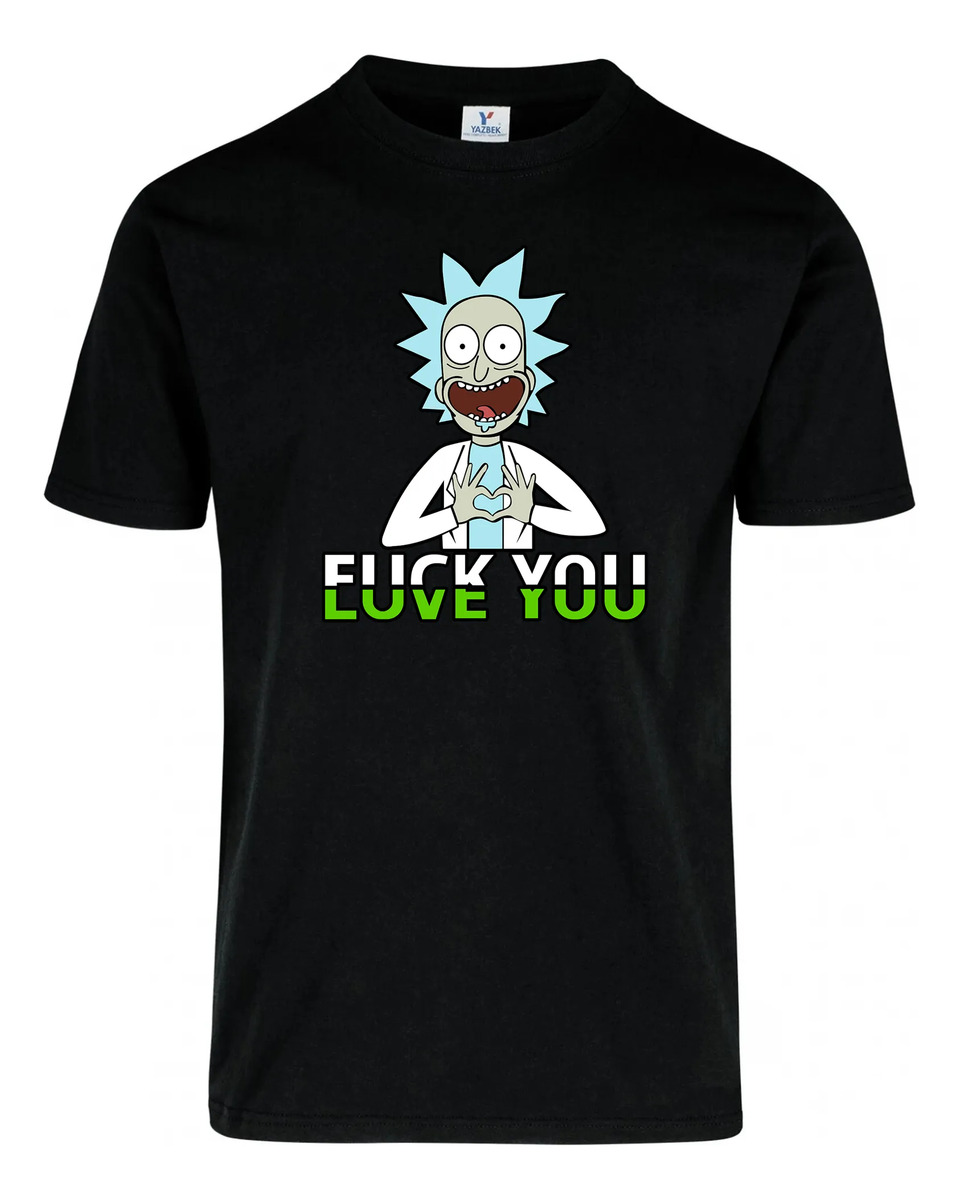 Remera: Rick Love Fuck You Memoestampados - Imagen 2