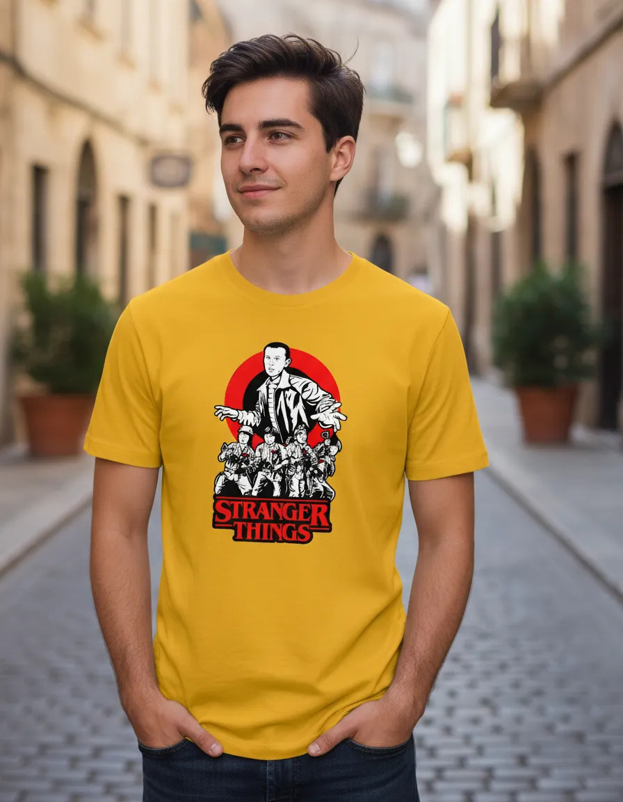 Remera: Stranger Things 03 Memoestampados - Imagen 8