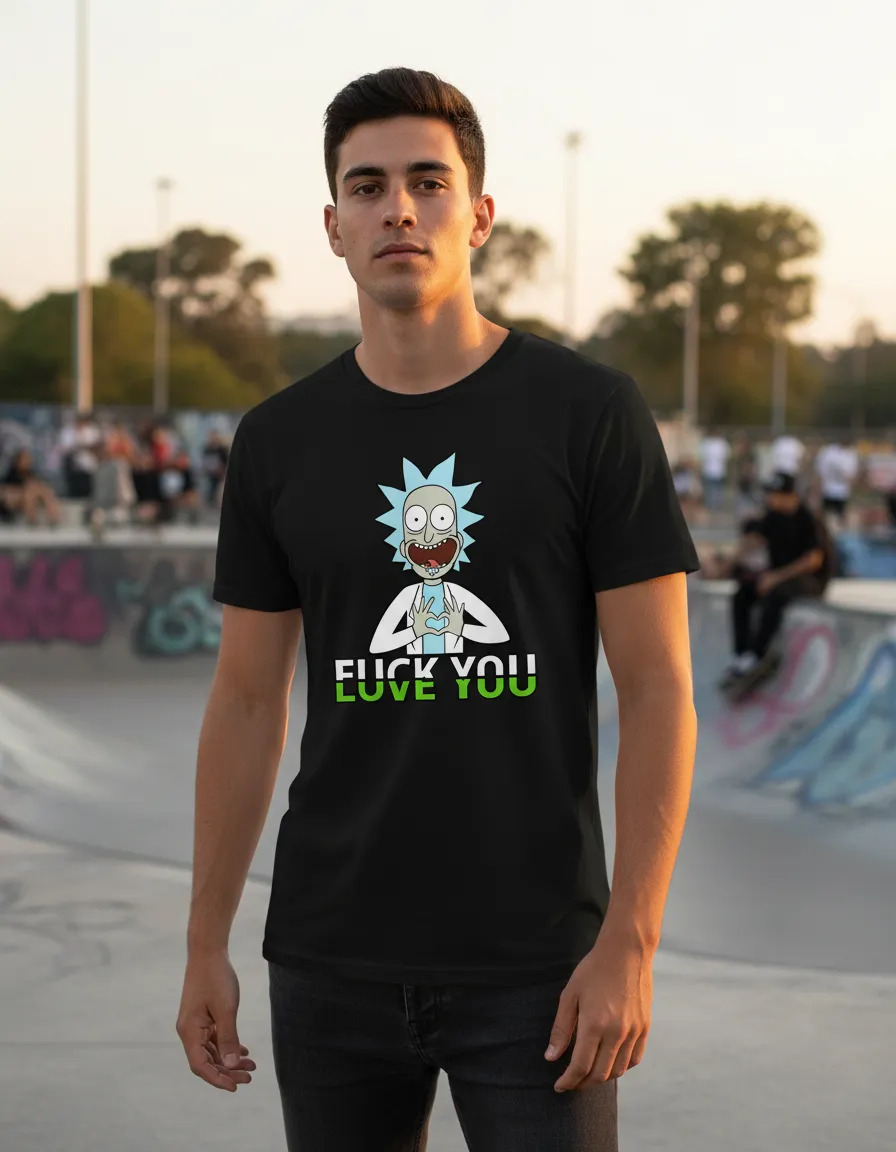 Remera: Rick Love Fuck You Memoestampados