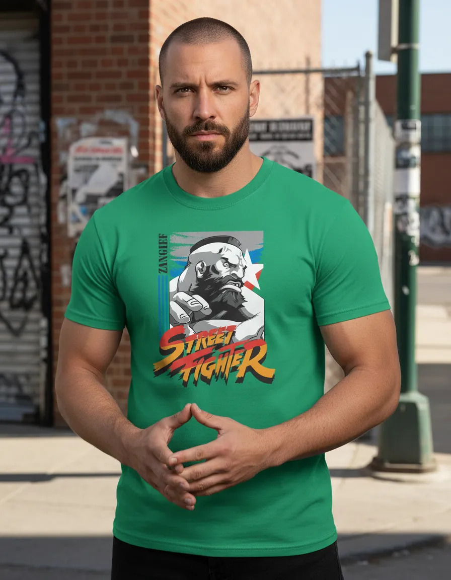 Remera: Zangief Street Fighter Memoestampados - Imagen 27