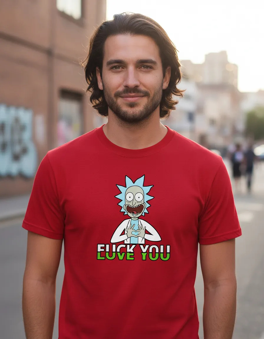Remera: Rick Love Fuck You Memoestampados - Imagen 23