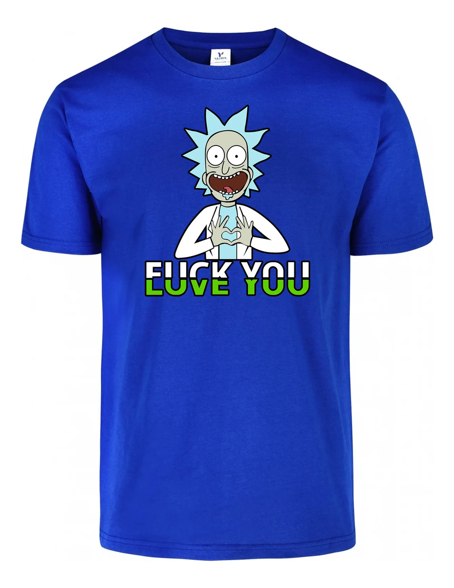 Remera: Rick Love Fuck You Memoestampados - Imagen 10