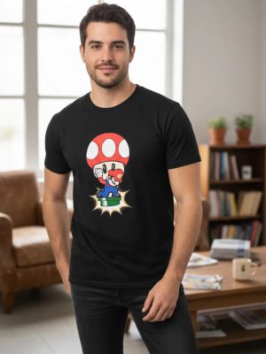 Remera: Mario Bros Power Memoestampados