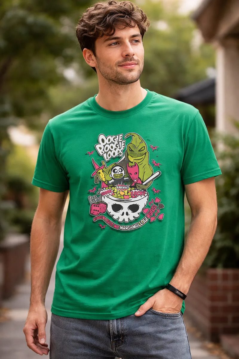 Remera: Oogie Boogie Loops Hallowen Memoestampados - Imagen 10