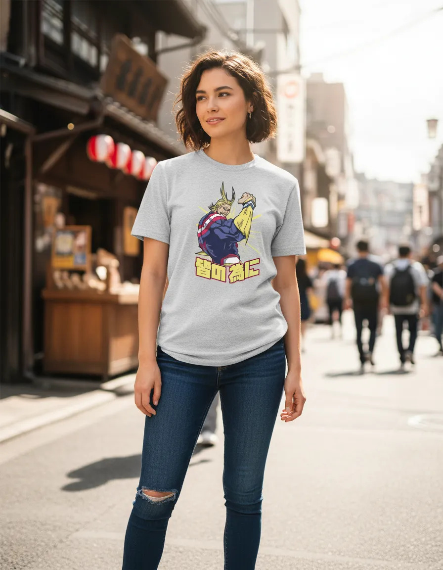 Remera: All Might Memoestampados - Imagen 14