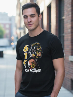 Remera: Rey Misterio Memoestampados