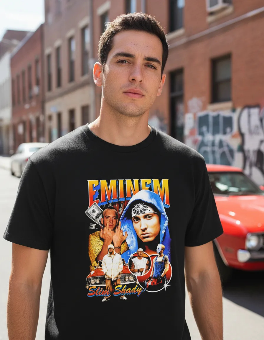 Remera: Eminen 5 Memoestampados - Imagen 4