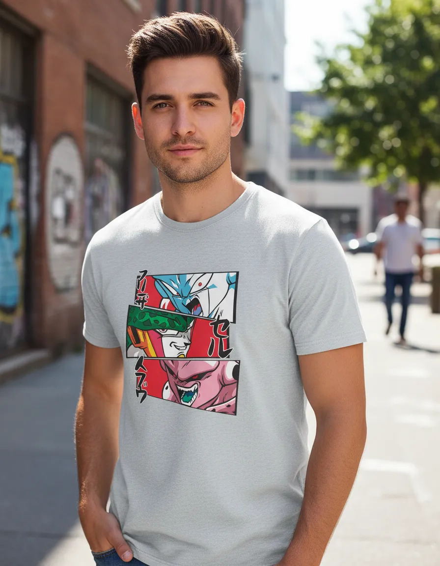 Remera: Villanos Dragon Ball Anime Memoestampados - Imagen 13