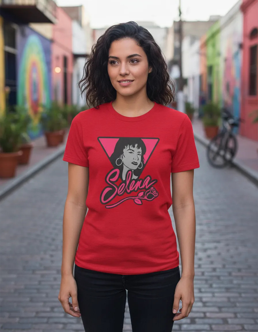 Remera: Selena 01 Memoestampados - Imagen 7