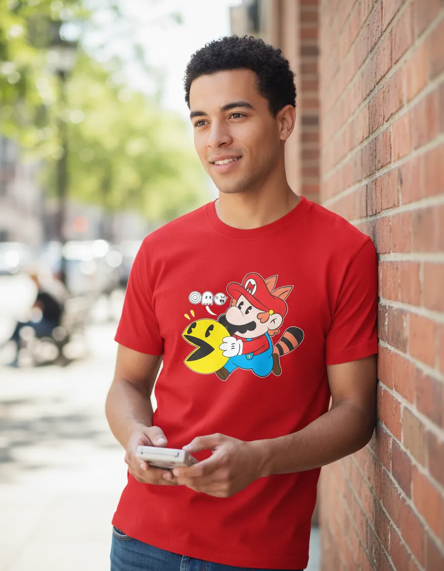 Remera: Mario Pac-man Memoestampados - Imagen 7