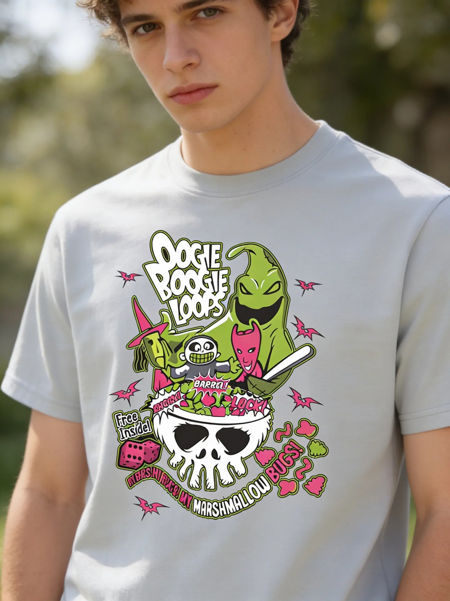 Remera: Oogie Boogie Loops Hallowen Memoestampados - Imagen 19