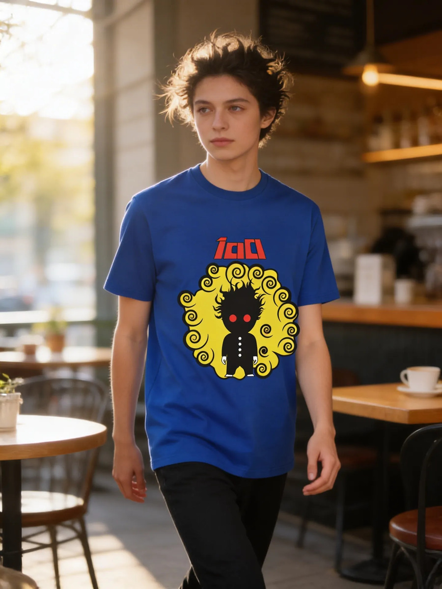 Remera: Mob Psycho 100 Silueta Memoestampados - Imagen 6