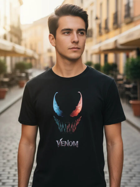 Remera Venom Color Memoestampados