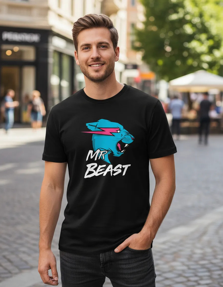 Remera: Mr Beast Memoestampados