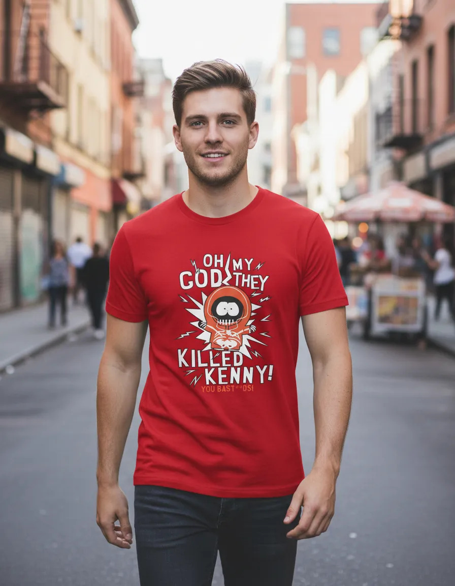 Remera: They Killed Kenny Southpark Memoestampados - Imagen 7